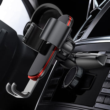 Baseus Gravity CD Slot Car Mount - Metal Age Silver